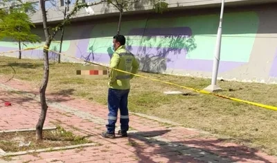 El hombre murió en el lugar de los hechos. 