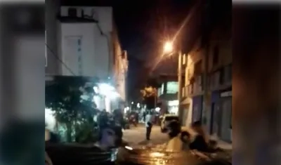  Sector del ataque armado: calle 58 con carrera 12A.