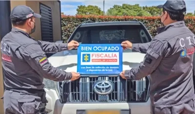 CTI durante la ocupación de bienes a exgobernadores.