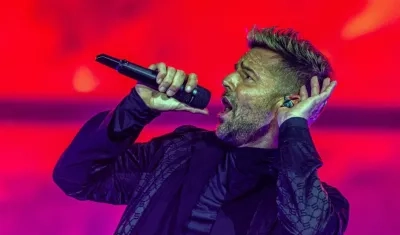 El cantante puertorriqueño Ricky Martin