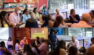 Imagen de la reunión de las autoridades del programa.