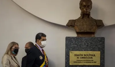 El Presidente de Venezuela, Nicolás Maduro.