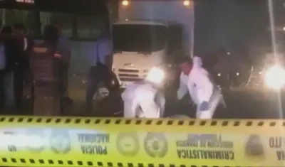 Accidente de tránsito.