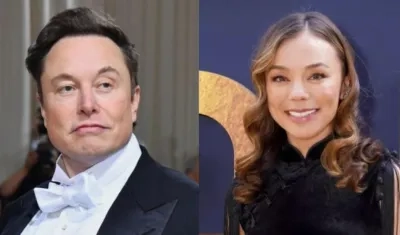 Elon Musk y Nicole Shbahan.