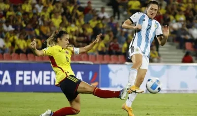Daniela Montoya, jugadora de Colombia. 