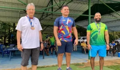 Kevin Donado, tirador del Atlántico. 