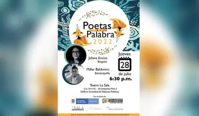 ‘Poetas bajo palabra’.