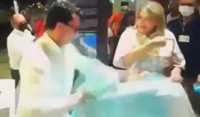 Momento del acto vergonzoso.