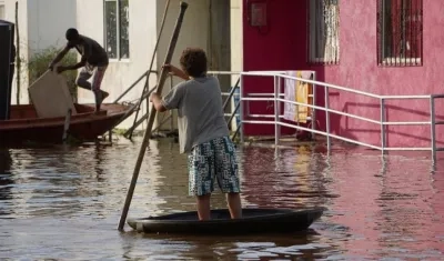La emergencia en La Mojana se agudizó por el rompimiento del punto conocido como Caregato.