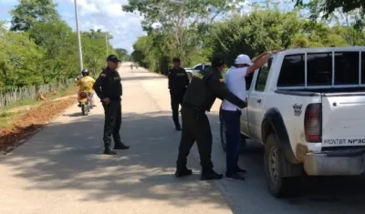 La Policía de Córdoba en operativos de requisa y control.