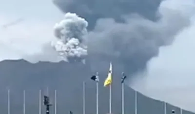 Imagen de la actividad sísmica.