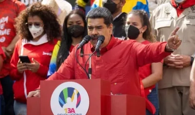 Nicolás Maduro, presidente de Venezuela