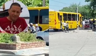 John Pardo, conductor de Transmecar asesinado este domingo.