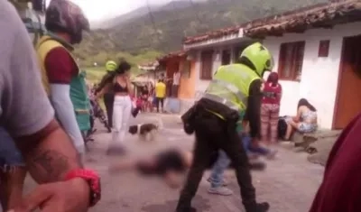 Escena de los hechos