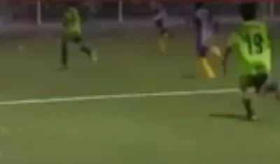 Hubo pánico entre los niños que jugaban y sus padres de familia.