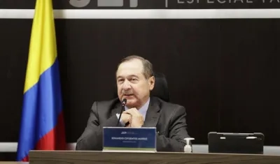 Eduardo Cifuentes, presidente de la JEP