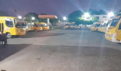 Nevada de los buses de Transmecar