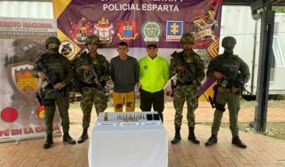 Yerson Camargo Contreras, alias 'Salchichón'.