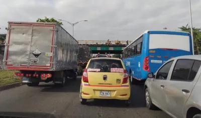 Bloqueos en la Circunvalar. 