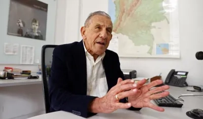 El excanciller colombiano Julio Londoño Paredes.