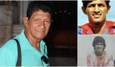 Pedro Vásquez en su paso por Unión Magdalena y Junior. 