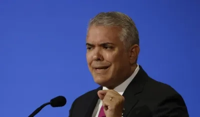 Iván Duque, Presidente de la República. 