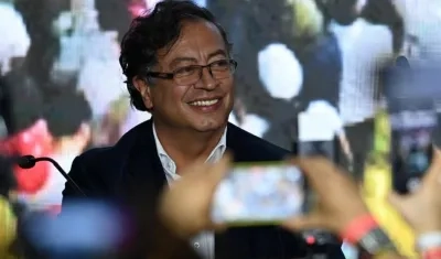 Presidente electo, Gustavo Petro.