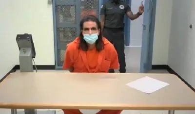 Alex Saab, durante su presentación ante el juez en EE.UU.