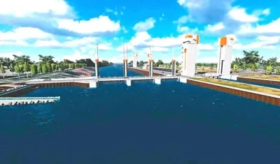 Render del megaproyecto.