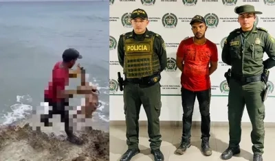 Hombre capturado en San Andrés.