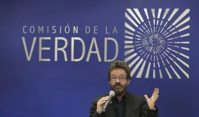 El comisionado de la Comisión de la Verdad, Alejandro Valencia.