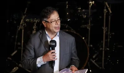 Presidente electo, Gustavo Petro.
