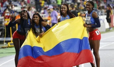 Laura Martínez, Melany Bolaño, María Murillo y Marlet Ospino.