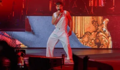 Camilo en su reciente concierto en Marbella, España.