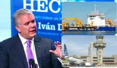 El Presidente saliente Iván Duque con sus grandes fracasos.