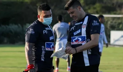 Christian Juliao conversa con Juan Cruz Real. 