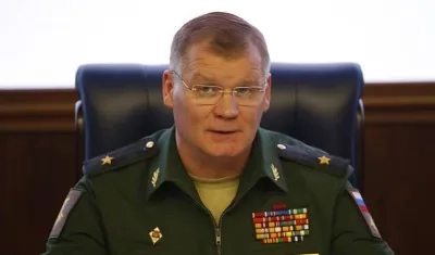 Igor Konashénkov, el portavoz de Defensa ruso.