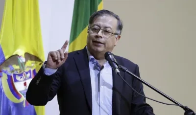 Presidente electo de Colombia, Gustavo Petro.