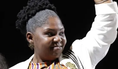 Vicepresidenta electa de Colombia, Francia Márquez. 