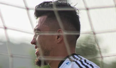 Fernando Uribe, delantero de Junior. 