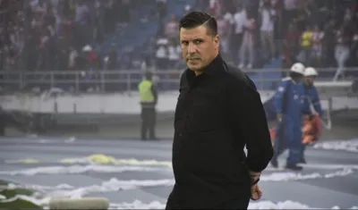 Juan Cruz Real, DT del Junior.