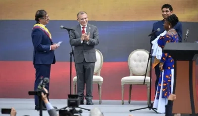 Momento de la posesión.