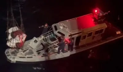 La motonave interceptada.