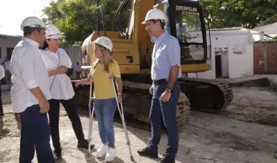 La gobernadora del Atlántico, Elsa Noguera.