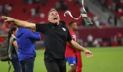 El colombiano Luis Fernando Suárez.