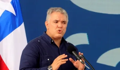El expresidente de Colombia, Iván Duque.