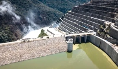 Panorámica de la hidroeléctrica.