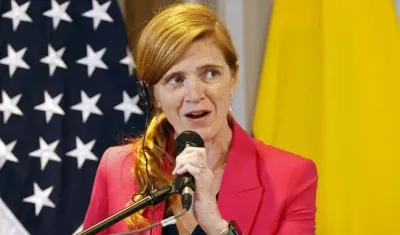 La administradora de la Agencia de Estados Unidos para el Desarrollo Internacional (Usaid), Samantha Power