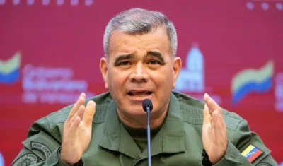 Vladimir Padrino López, Ministro de Defensa de Venezuela.