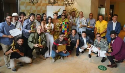 Actores del Carnaval de Barranquilla 2022.